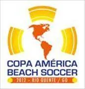 Logo of America Conmebo Copa Beach Soccer tournament