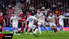 Hòa kịch tính, Leeds United giành lại 1 điểm quý giá trước Bournemouth