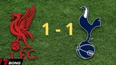 Liverpool đánh rơi chiến thắng trước Tottenham và bi kịch phút 90 tại Anfield
