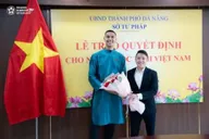 Gustavo được cấp quốc tịch Việt Nam, hoàn tất quá trình nhập tịch