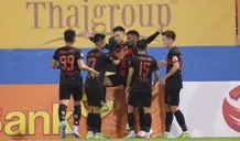 Đức Chiến ghi bàn nhưng ăn mừng kín đáo để tôn trọng Thể Công Viettel