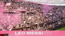 Inter Miami vinh danh Lionel Messi bằng khán đài riêng tại siêu sân vận động mới