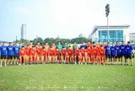 Tuyển thủ U22 Việt Nam than trời vì thời tiết nắng nóng