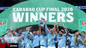 Man City lên ngôi vô địch Carabao Cup 2026 và kỷ lục vĩ đại của Pep Guardiola