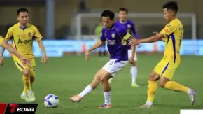 Hà Nội Đại Thắng SLNA 3-0, Bám Sát Ngôi Đầu Bảng