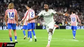 Real Madrid 3 - 2 Atletico Madrid: Ngược dòng kịch tính tại Derby Madrid