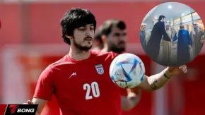 Sardar Azmoun bị loại khỏi đội tuyển Iran vì chụp ảnh cùng lãnh đạo UAE