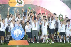 Thép Xanh Nam Định đăng quang V.League: Những giọt nước mắt hạnh phúc