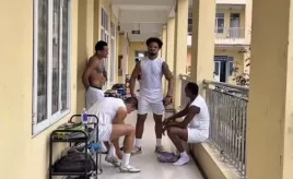 Nguyễn Xuân Son tập nhẹ ở Nam Định