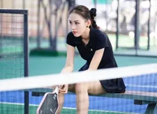 Á hậu Ngọc Hằng xuất hiện ấn tượng tại giải Pickleball Việt Nam 2025