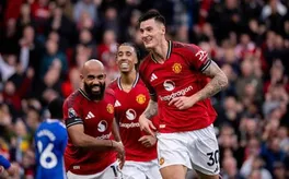 Mount - Sesko tỏa sáng, MU vươn lên nửa trên BXH