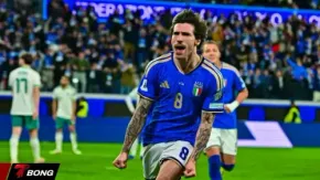 Moise Kean và Tonali ghi bàn, Italy kiểm soát hoàn toàn thế trận trước Northern Ireland