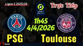 PSG đối đầu Toulouse trong bối cảnh chuẩn bị tứ kết Champions League gặp Liverpool