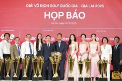 5 Hoa hậu, hot-girl "khuấy đảo" giải golf vô địch quốc gia 2025 ở Gia Lai