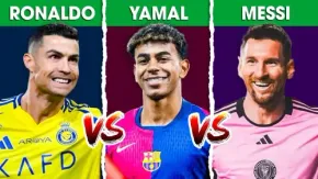Lamine Yamal nhỉnh hơn so với Ronaldo và Messi ở tuổi 18 ? 