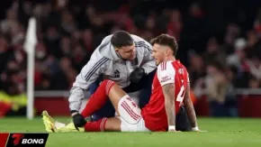 Arsenal Khủng Hoảng Hàng Thủ Khi White, Calafiori Chấn Thương