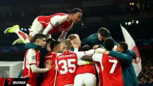 Arsenal Nắm Lợi Thế Tiến Sâu Tại Champions League