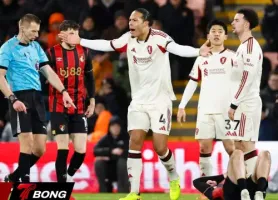 Van Dijk Hứng Bão Chỉ Trích Vì Sai Lầm Trận Bournemouth