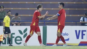 Thắng U23 Bangladesh, Viktor Lê hạnh phúc với bàn thắng đầu tiên
