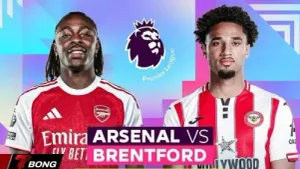 Thành tích đối đầu giữa Brentford và Arsenal đang nghiêng hẳn về phía Pháo thủ