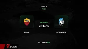 Nhận định AS Roma vs Atalanta 19/04/2026: Gasperini đối đầu đội cũ trong cuộc chiến sinh tử top 4 Serie A