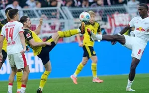 Dortmund hòa Leipzig, giữ vững vị trí thứ 2 trên BXH Bundesliga