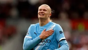 Manchester City giành chiến thắng tối thiểu 1-0 trước Brentford.