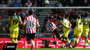 Sunderland khuất phục Tottenham nhờ bàn thắng duy nhất của Mukiele