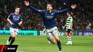 Havertz rực sáng, Arsenal nhọc nhằn hạ gục Sporting CP tại Lisbon