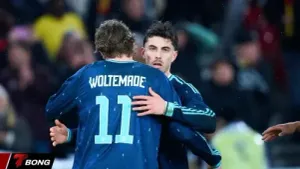 Havertz Đổi Vai Vẫn Cháy Phú Cuối Nổ Súng Giúp Đức Thăng Hoa