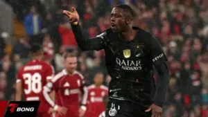 Liverpool vs PSG: Ousmane Dembele lập cú đúp nhấn chìm Anfield