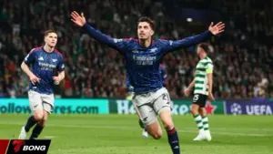 Arsenal hạ gục Sporting ở phút bù giờ nghẹt thở