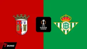 Lượt đi tứ kết Europa League: Braga tự tin tiếp đón Real Betis trên sân nhà
