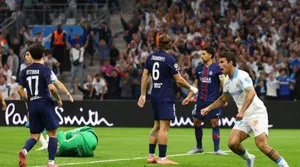 PSG bại trận trước Marseille