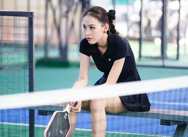 Á hậu Ngọc Hằng xuất hiện ấn tượng tại giải Pickleball Việt Nam 2025