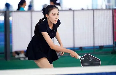 Á hậu Ngọc Hằng xuất hiện ấn tượng tại giải Pickleball Việt Nam 2025