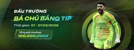 Đấu Trường Bá Chủ Bảng Tip Tháng 3/2026