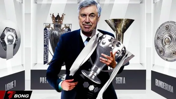 Ancelotti thiết lập kỷ lục vô tiền khoáng hậu tại Cúp C1 khi bỏ xa Pep và Mourinho