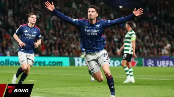 Havertz rực sáng, Arsenal nhọc nhằn hạ gục Sporting CP tại Lisbon