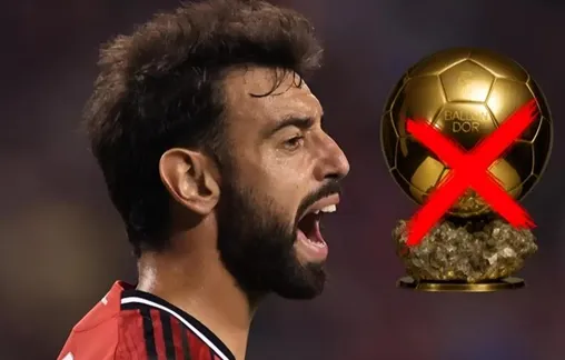 Bị gạch tên, Bruno Fernandes thốt lên 1 điều về Quả bóng Vàng 2025