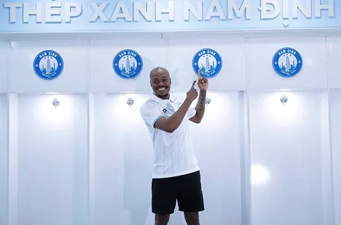 💥 Bom tấn V.League: Nam Định ký hợp đồng với cựu sao Ngoại hạng Anh!