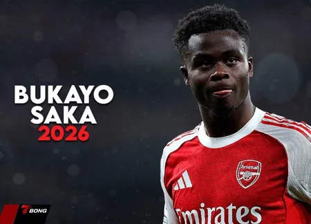 Bukayo Saka 2026 và hành trình vượt áp lực để thành thủ lĩnh Arsenal