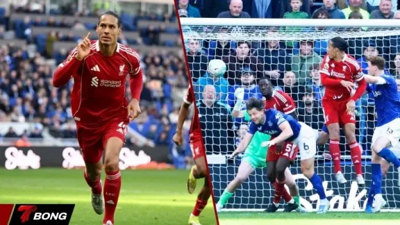Van Dijk Ghi Bàn Phút 100 Giúp Liverpool Hạ Everton 2-1