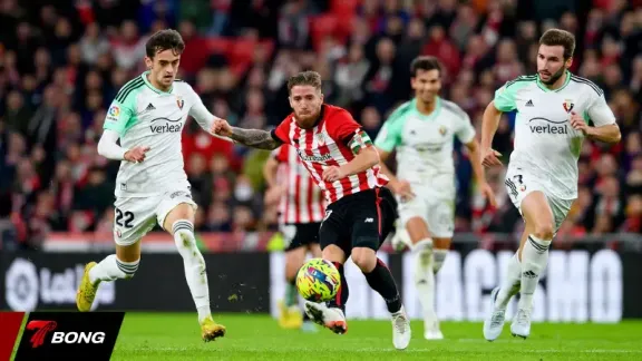 Athletic Bilbao 1-0 Osasuna: Guruzeta ghi bàn duy nhất trong trận cầu kịch tính