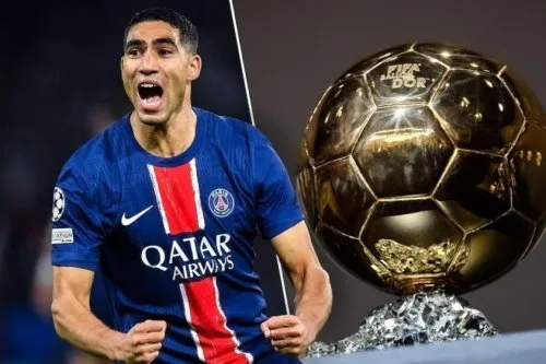 Achraf Hakimi: 'Tôi xứng đáng giành Quả bóng Vàng'