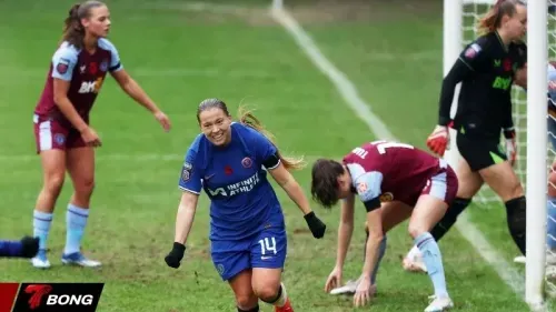 Chelsea thắng Aston Villa 4-3 trong trận cầu 7 bàn ở Kingsmeadow