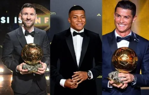 Mbappe ghi tên vào lịch sử Quả bóng Vàng, sánh vai cùng Messi và Ronaldo