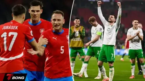 Czechia vs Ireland: "Chiến binh" Ireland đối đầu thử thách Fortuna Arena