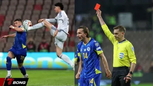 Thẻ Đỏ Tai Hại Của Bastoni Khiến Italy Lỡ World Cup