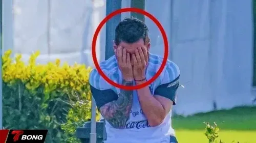 Messi Ôm Mặt Xúc Động Trong Buổi Tập Tuyển Argentina